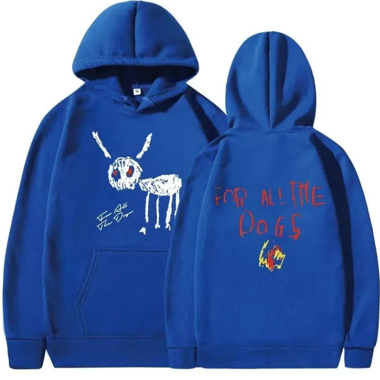 Drake For All The Dogs Print Hoodie
