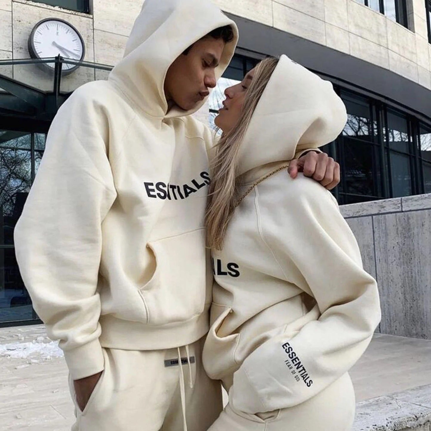 Unisex Essentials Hoodie and Pants Tracksuit