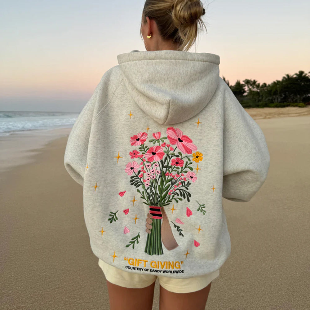 Dandy Worldwide Gift Giving Print Hoodie