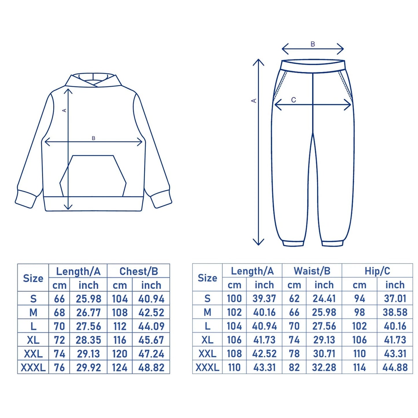 Unisex Essentials Hoodie and Pants Tracksuit