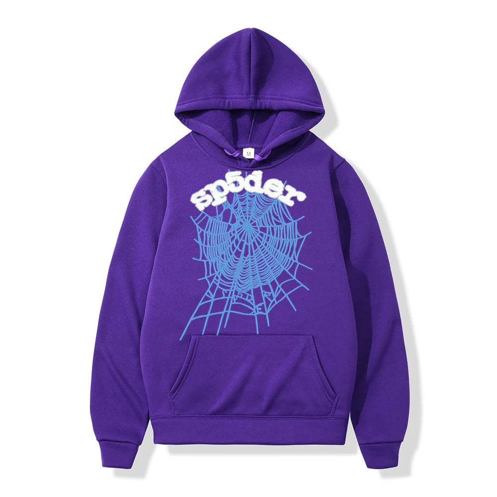 Sp5der Wait Web Hoodie