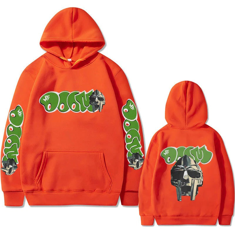 MF Doom Hoodie Madlib Madvillain Graphic Printed Pullover