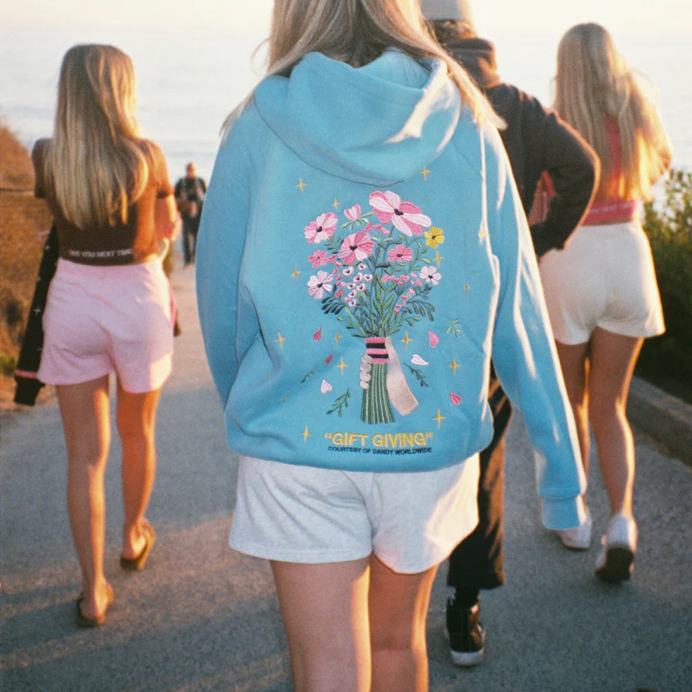 Dandy Worldwide Gift Giving Print Hoodie