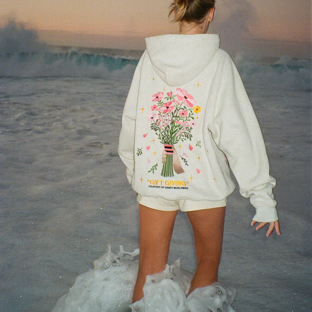 Dandy Worldwide Gift Giving Print Hoodie